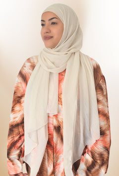 Soft Hijab Creme