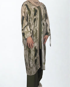 Maysa dreiteiliges Set in Kakigrün