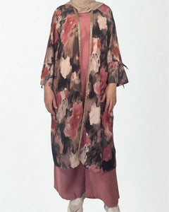 Maysa dreiteiliges Set in Rosa