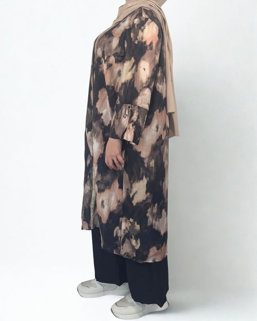 Maysa dreiteiliges Set in Schwarz