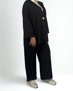 Clara Zweiteiler in Schwarz