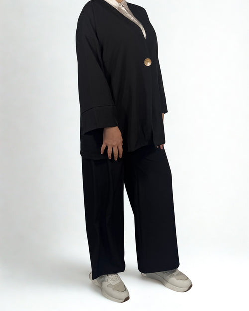 Clara Zweiteiler in Schwarz