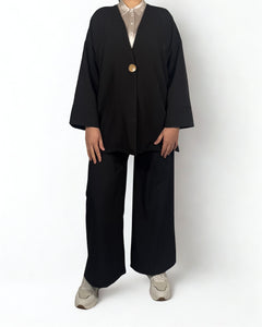 Clara Zweiteiler in Schwarz