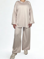 Comfy Zweiteiler Creme