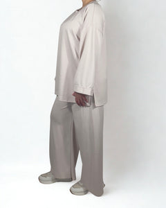 Comfy Zweiteiler Creme