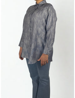 Hana Bluse aus Tencel in Hellblau