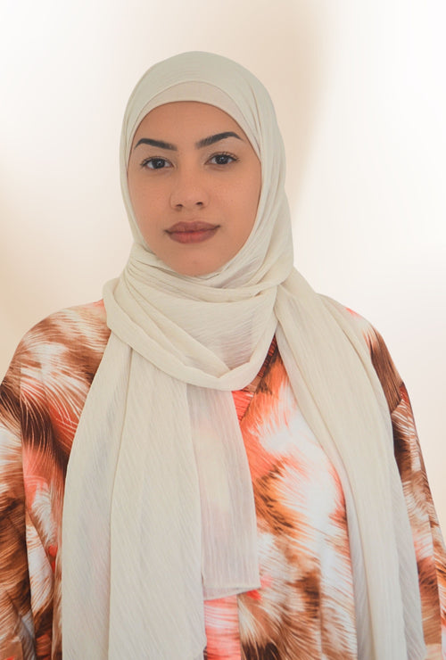 Soft Hijab Creme