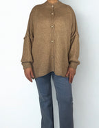 Alya Cardigan in Beige