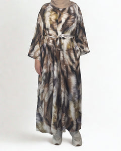 Palma Kleid in Braun