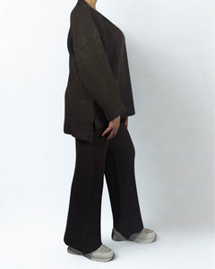 Cozy Strick-Zweiteiler