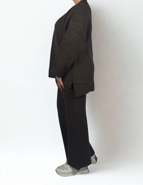 Cozy Strick-Zweiteiler