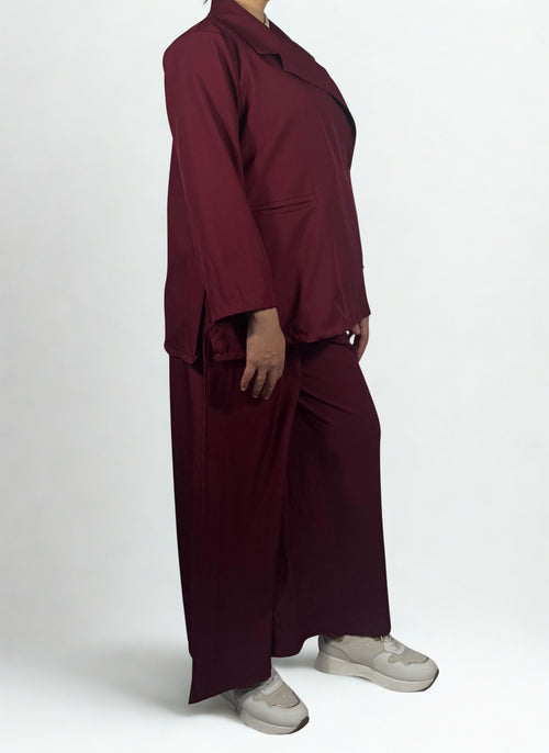 Dalya Zweiteiler in Burgunderrot