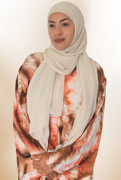 Soft Hijab Creme
