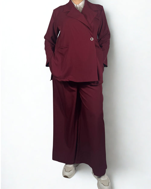 Dalya Zweiteiler in Burgunderrot