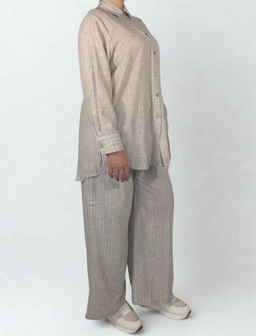 Sophie Zweiteiler in Beige