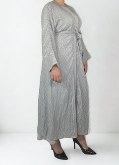 Amira Abaya-Zweiteiler in Hellblau