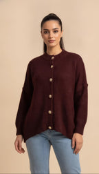 Cardigan Alya Bordeaux