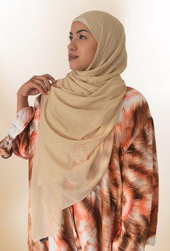 Soft Hijab Beige