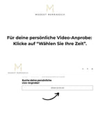 Buche deine persönliche Video-Call-Anprobe!