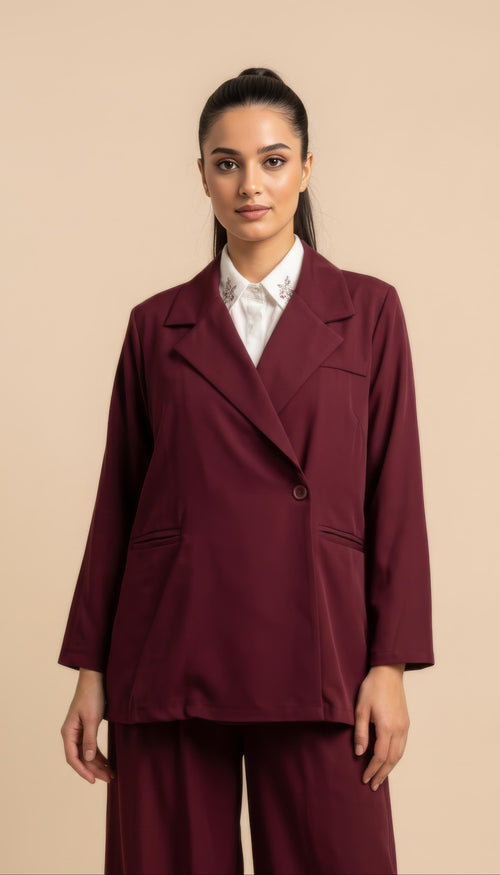 Coordinato due pezzi Dalya Bordeaux