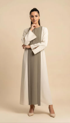 Abaya Layali Beige/Taupe