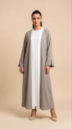 Abaya Layali Taupe/Beige