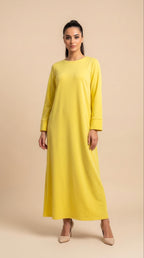 Abaya Layla Giallo