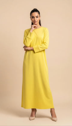 Abaya Layla Giallo