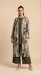 Set Maysa Tre Pezzi in Verde Kaki