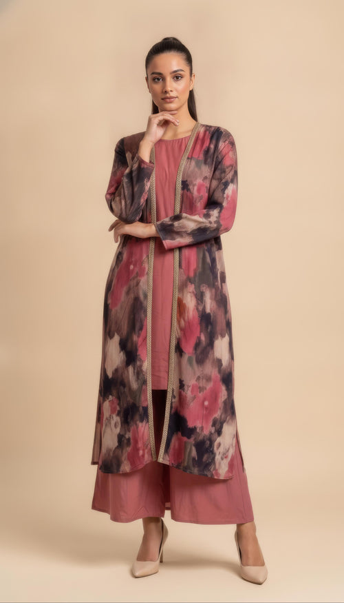 Set Maysa Tre Pezzi in Rosa