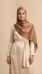 Organza Hijab - Golden Sand