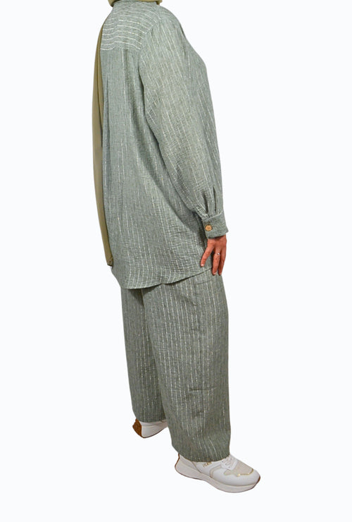 Sophie Zweiteiler in Olivgrün