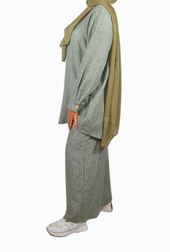 Sophie Zweiteiler in Olivgrün