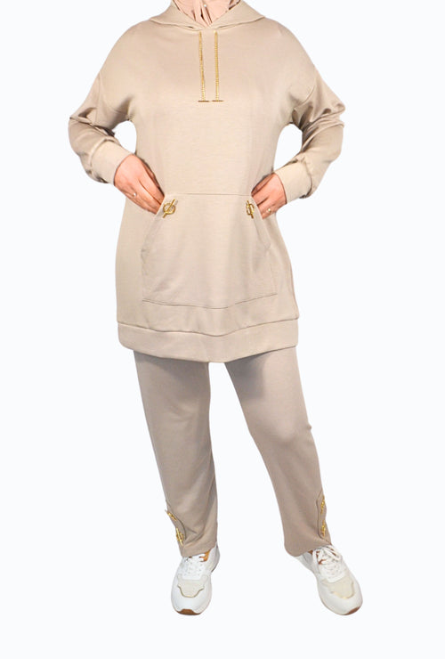 Chic Bequemer Zweiteiler