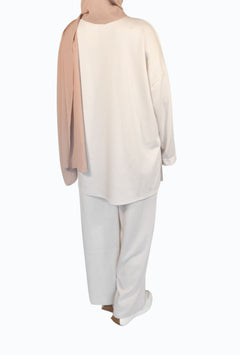 Comfy Zweiteiler Creme