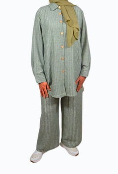 Sophie Zweiteiler in Olivgrün