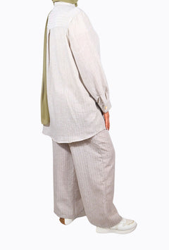 Sophie Zweiteiler in Beige