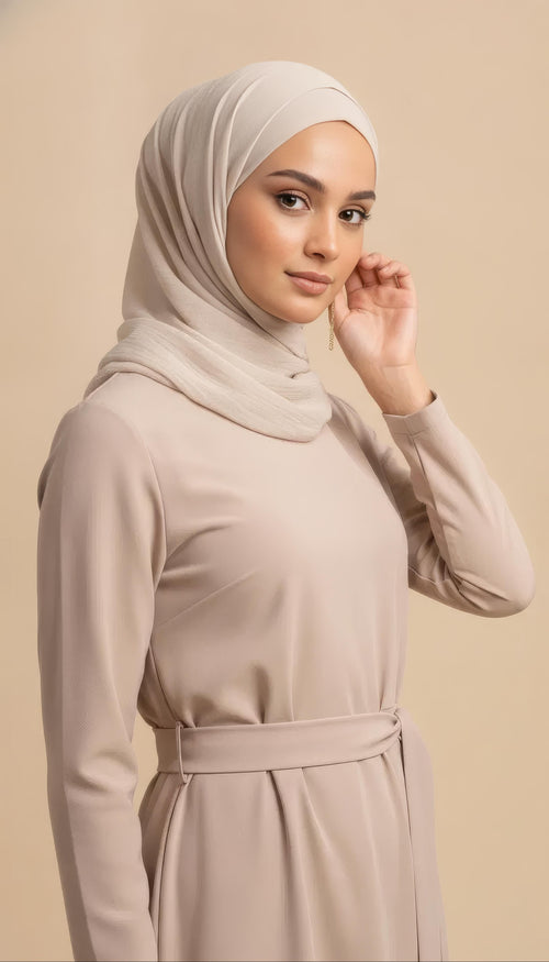 Soft Hijab Crema