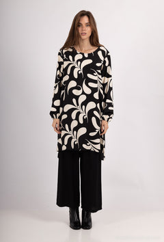 Zweiteiler mit stilvollem Muster