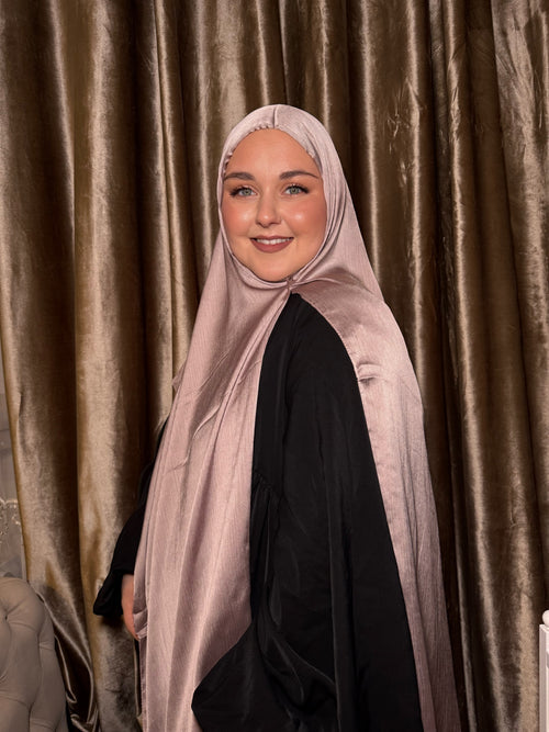 Organza Hijab - Rosa