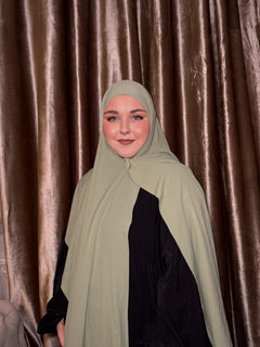 Relax Hijab - Khakigrün