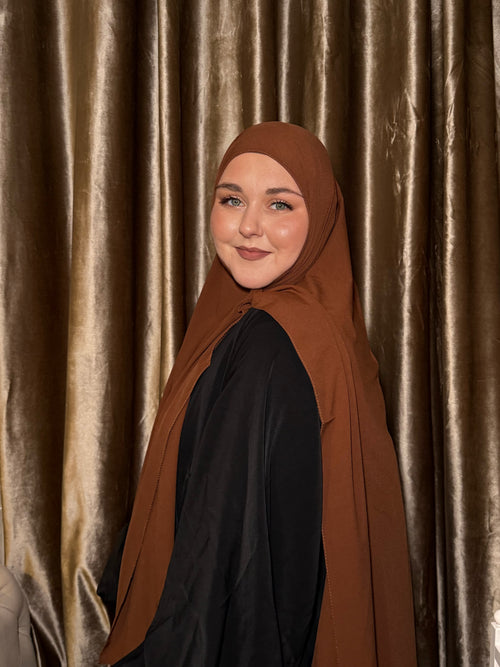 Relax Hijab - Schokoladenbraun