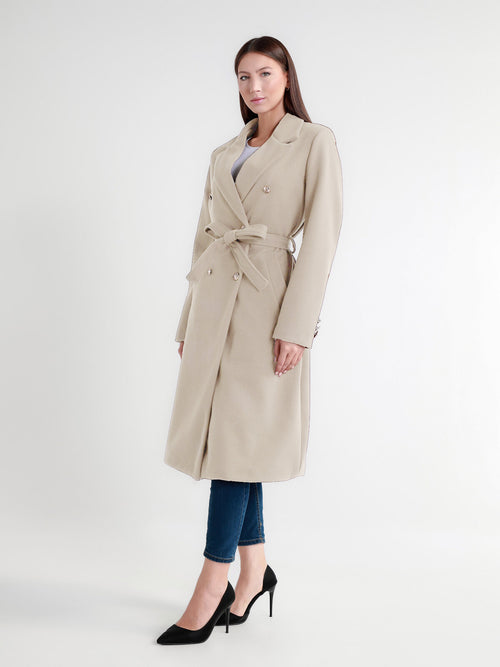 Bella Mantel in Creme