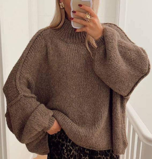 Maya Pullover in Taupe