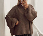 Maya Pullover in Taupe