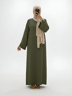 Layla Abaya in Kakigrün