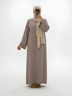 Layla Abaya in Taupe