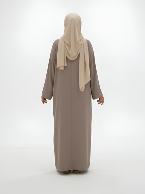 Layla Abaya in Taupe