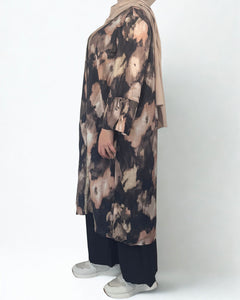 Maysa dreiteiliges Set in Schwarz