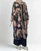 Maysa dreiteiliges Set in Schwarz